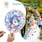 Rainbow Multicolor Confetti Latex Balloons - 60 Pack 12 inch Helium Colorful Confetti Balloons for Birthday Baby Shower Wedding Party Decorations
